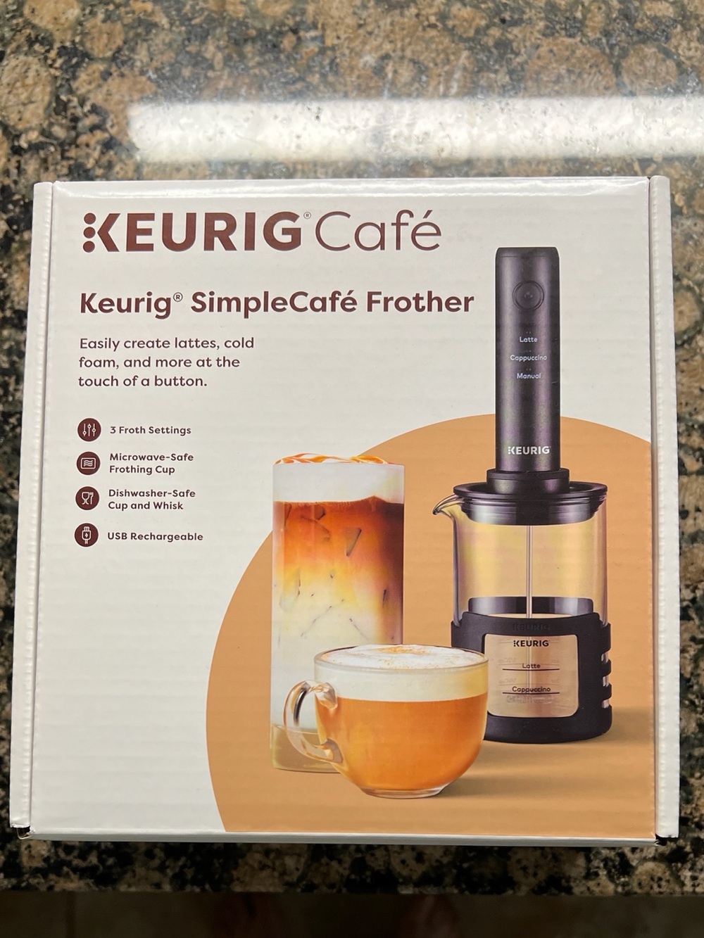 Keurig simple cafe frother
